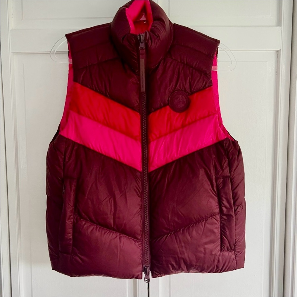 Canada Goose Layla Reversible Reformation 2 in 1 down puffer vest Sz XS